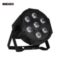Axyaa 7X12W RGBW / 7x18W RGBWA+UV LED Par Light for Family Party Stage