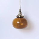Axyaa Glass Ball Pendant Light | Nordic LED Bedroom Bathroom Lamp