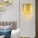 Axyaa Crystal Wall Lamp: Modern Luxury Lighting for Bedroom and Living Room