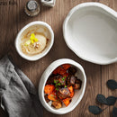 Axya Ceramic Dinner Bowl Set for Home Restaurant Hotel Snacks & Sauces