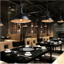 Axya Loft Pendant Light: Retro Industrial Hanging Lamp for Home Decor