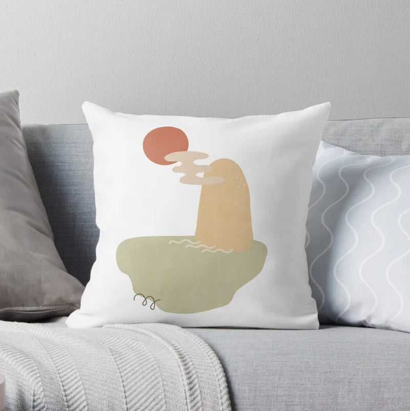 Velvet Matisse Pillow Cover 18x18 Inch for Home and Car Decor - Axyaa