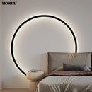 Axya Modern LED Circle Wall Lights for Living Room and Bedroom