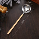 Axyaa Stainless Steel Cooking Utensils Set with Wooden Handle