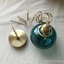 Axyaa Retro Brass Glass Pendant Chandelier Lighting E27