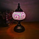 Axyaa Mediterranean Style Glass Mosaic Table Lamp