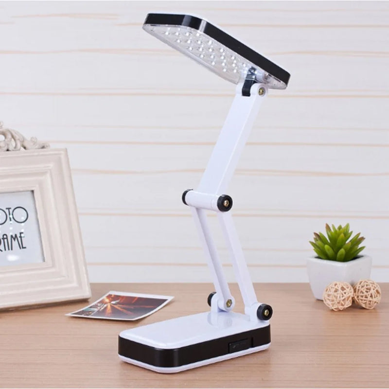 Axyaa Foldable LED Desk Lamp with 24 LEDs for Student Reading and Writing