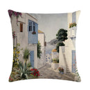 Axyaa Countryside Scenery Cushion Cover, for Stylish Sofa Decor