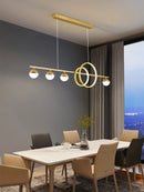 Axya Nordic Rectangular Dining Table Pendant Lamp