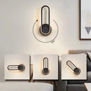 Axyaa Modern 12W LED Wall Lamp 330° Rotatable Bedside Sconce Indoor Lighting