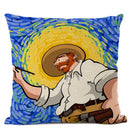 Van Gogh Self Portrait Cushion Cover by Axyaa - Home Decor