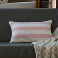 Axyaa Black Beige Pink Stripe Linen Cushion Cover 45x45cm 30x50cm Home Decor