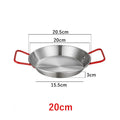 Axyaa Stainless Steel Cookware Set with Double Handles & Storage Tray