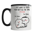 Axyaa Funny Mug: Color Changing Personalised Coffee Cup - Kids Heat Sensitive Mugs