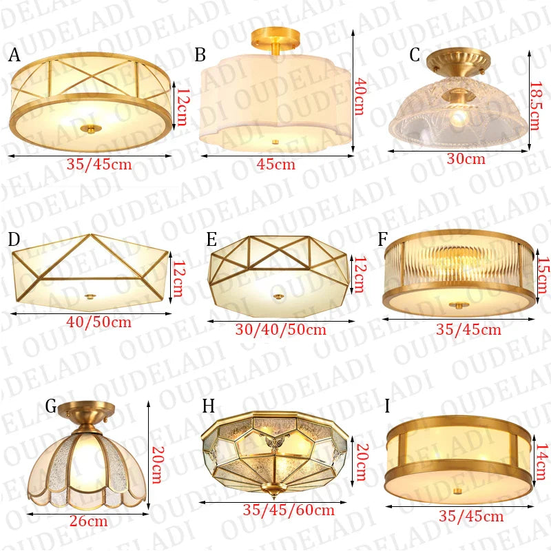 Axya Frosted Glass Ceiling Light for Foyer, Living Room, Bedroom - LED Lighting Solution