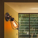 Axya Industrial Wall Lamp: American Indoor Sconce Lighting for Bedroom Home Decor