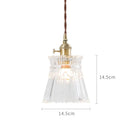 Axyaa Glass Pendant Lights: Nordic Japan Style, Edison Industrial Vintage Lamp for Bar, Cafe, Living Room