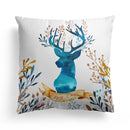 Watercolor Elk Series Polyester Pillow Case Branded for Axyaa