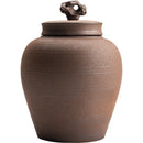 Axya Ceramic Tea Caddy: Stylish Storage Jar & Decorative Gift