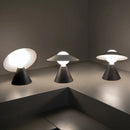 Axyaa Black Metal Paint Adjustable LED Table Lamp for Home and Office