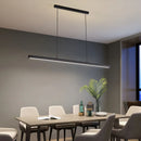 Axya Smart Black Minimalist Chandelier with Remote Control for Dining and Kitchen Tables