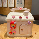 Axyaa Cute Piggy Bank: Big Size Money Box with 3D Sticker - Ideal Savings Gift for Kids & Adults