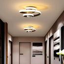 Axyaa Spiral Ceiling Light: Modern Minimalist LED Indoor Lighting for Living Room & Bedroom