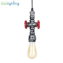 Axyaa Vintage Industrial Iron Pipe Pendant Lamp Fixture