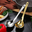 Axyaa Stainless Steel Japanese Soup Skimmer Colander Ladle Cookware Utensil