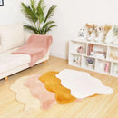 Axyaa Soft Plush Faux Rabbit Fur Carpet for Modern Home Decor