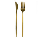 Axyaa Stainless Steel Cutlery Set - Knife Spoon Flatware Dinnerware