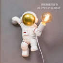 Axyaa Astronaut Table Lamp: Modern Resin Space Man LED Wall Light