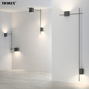 Axya Modern LED Wall Lights for Living Room Bedroom Study Corridor Hotel Lighting