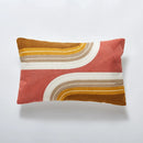 Axyaa Tufted Color Block Cushion Cover 45x45cm/30x50cm for Sofa, Bed, Chair