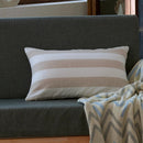 Axyaa Black Beige Pink Stripe Linen Cushion Cover 45x45cm 30x50cm Home Decor