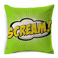 Axyaa POP Art Pineapple Throw Pillow Cover - Modern Decorative Cushion