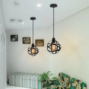 Axyaa Industrial Iron Pendant Lamp for Home Living Room Bedroom Kitchen