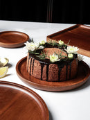 Axya Japanese Tea Restaurant Set with Log Tray, Tea Set Base, Cake Tray