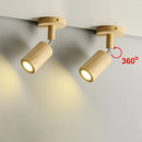 Axyaa Wood LED Ceiling Downlight with Acrylic Lampshade for Home and Shop Lighting