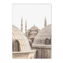 Axyaa Moroccan Mosque Door Canvas Print Wall Art Decoration