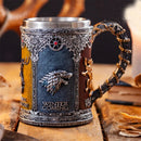 Axyaa 3D Stainless Steel Beer Mug Goblet