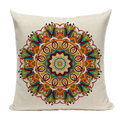 Bohemian Linen Cushion Cover 45x45 for Sofa - Axyaa Brand Home Decor
