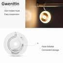 Axyaa Portable Motion Sensor LED Night Light with Magnet Hook Design