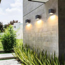 Axyaa LED Aluminum Outdoor Wall Lamp Waterproof for Home Stair Bedroom Bathroom Lighting