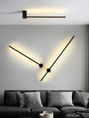 Axya Modern Minimalist Long Strip Wall Lamp for Bedroom, Living Room, Hotel
