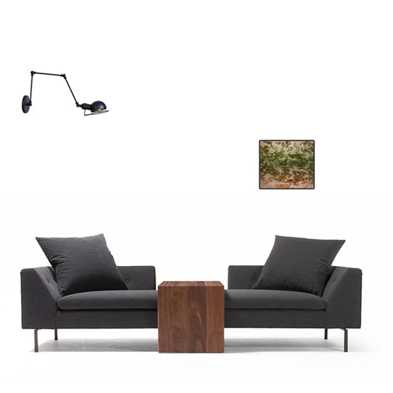 Axyaa Metal Head Bar Wall Sconce Light for Country Rural Spaces