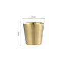 Axyaa Double-Wall Stainless Steel Beer & Coffee Travel Mug - 304 Stainless Steel Drinkware
