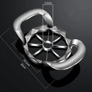 Axyaa Stainless Steel Apple Cutter Fruit Corer Divider Chopper Pitter Kitchen Tool