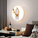 Axyaa LED Iron+Acrylic Wall Lamp for Modern Decor & Lighting in Bedrooms, Corridors & Foyers