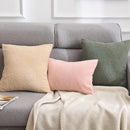 Axyaa Cozy Faux Fur Teddy Pillow Cover for Home Decor